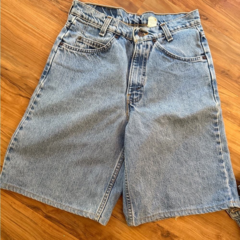 Levi's Light Blue Denim Shorts